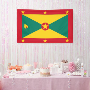 Banderoles Drapeau de la Grenade