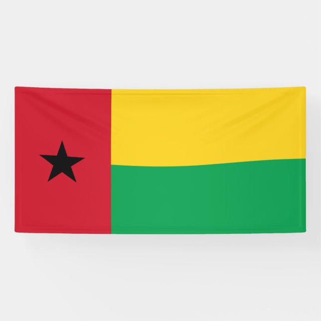 Banderoles Drapeau de la Guinée Bissau (Horizontal)