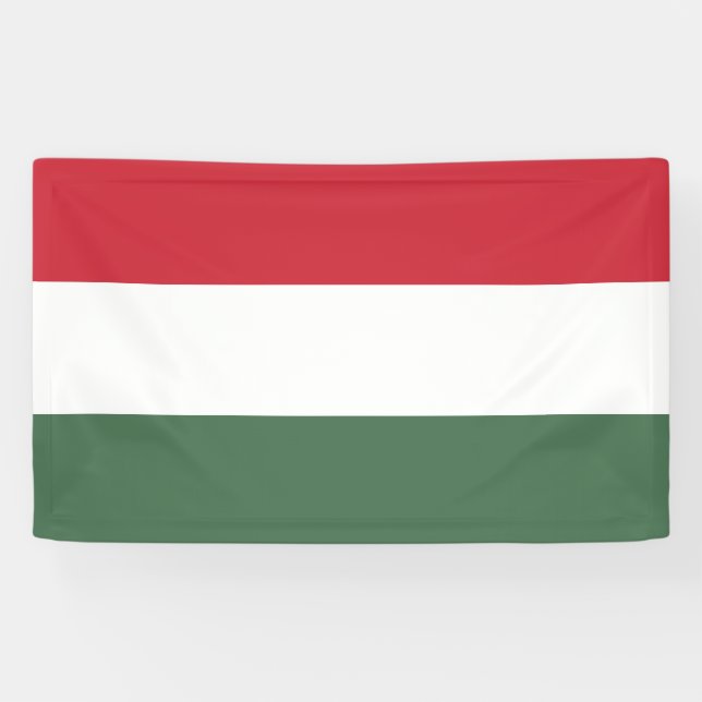 Banderoles Drapeau de la Hongrie (Horizontal)