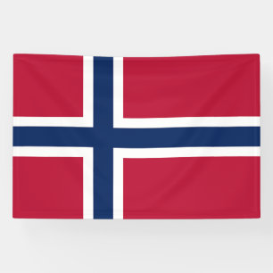 Banderoles Drapeau de la Norvège