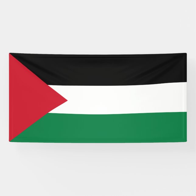 Banderoles Drapeau de la Palestine (Horizontal)