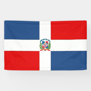 Banderoles Drapeau de la République Dominicaine