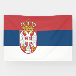 Banderoles Drapeau de la Serbie
