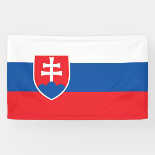 Banderoles Drapeau de la Slovaquie