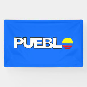 Banderoles Drapeau de la ville de Pueblo (Colorado)