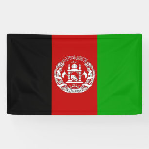 Banderoles Drapeau de l'Afghanistan