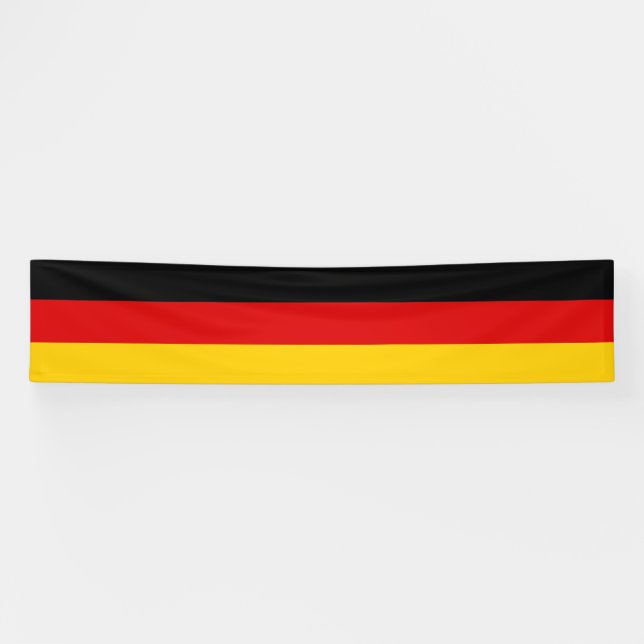Banderoles Drapeau de l'Allemagne (Horizontal)