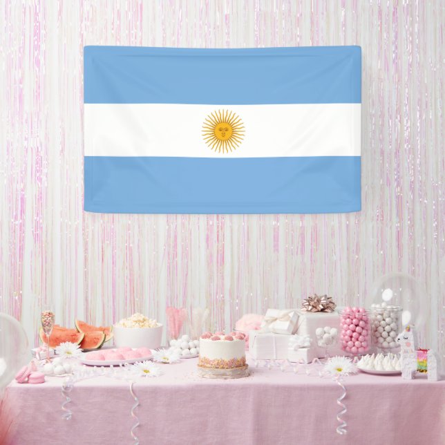 Banderoles Drapeau de l'Argentine (Fête)