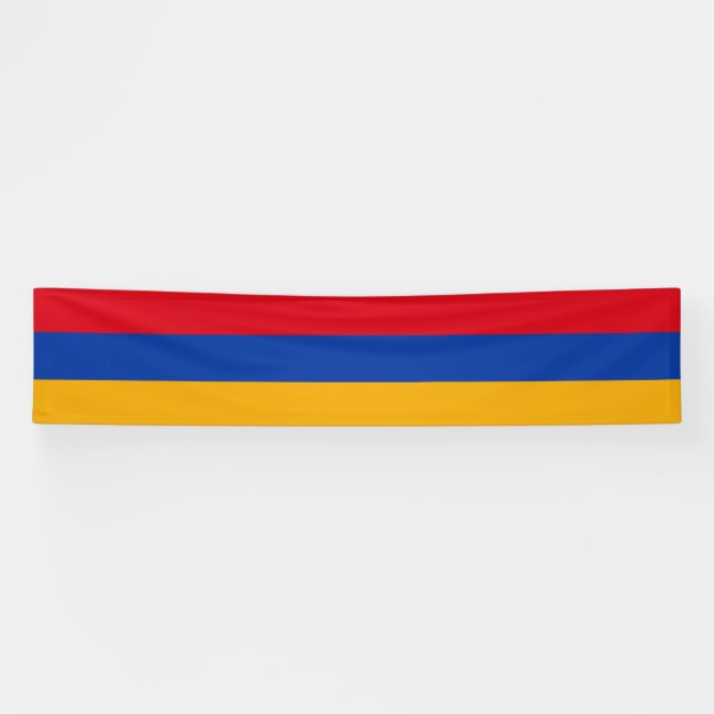 Banderoles Drapeau de l'Arménie (Horizontal)