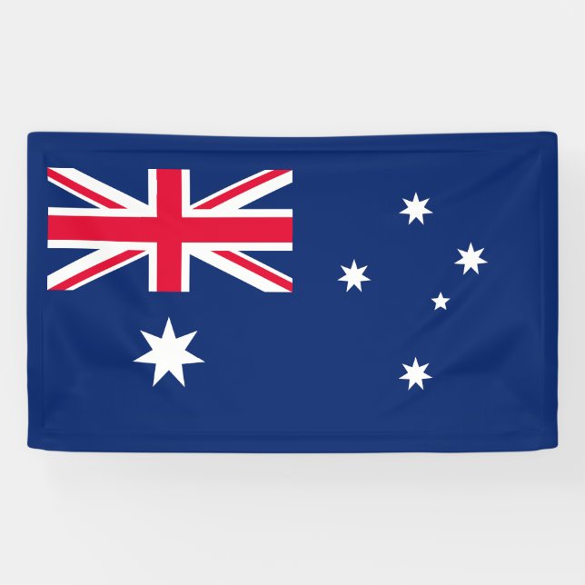 Banderoles Drapeau de l'Australie (Horizontal)