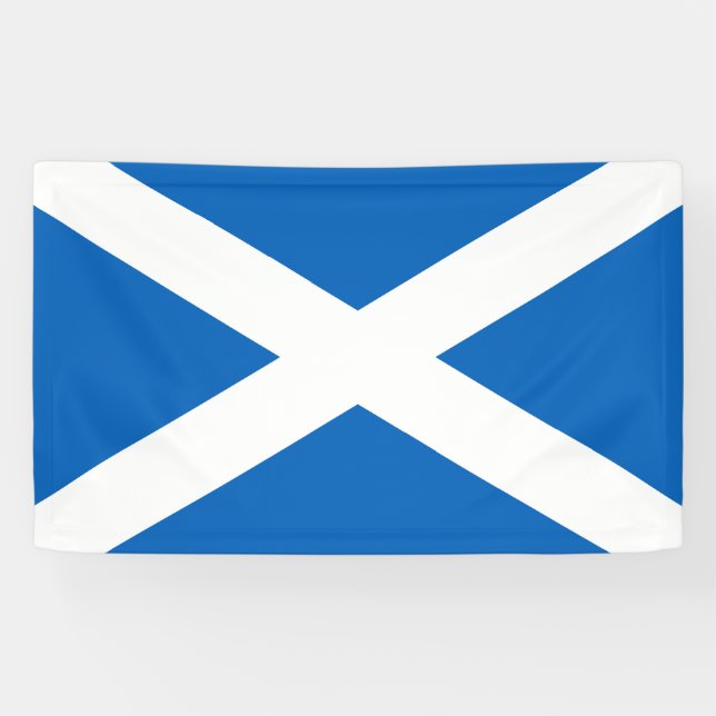 Banderoles Drapeau de l'Écosse (Horizontal)