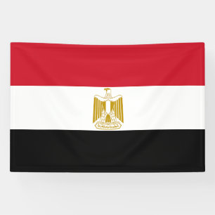Banderoles Drapeau de l'Égypte