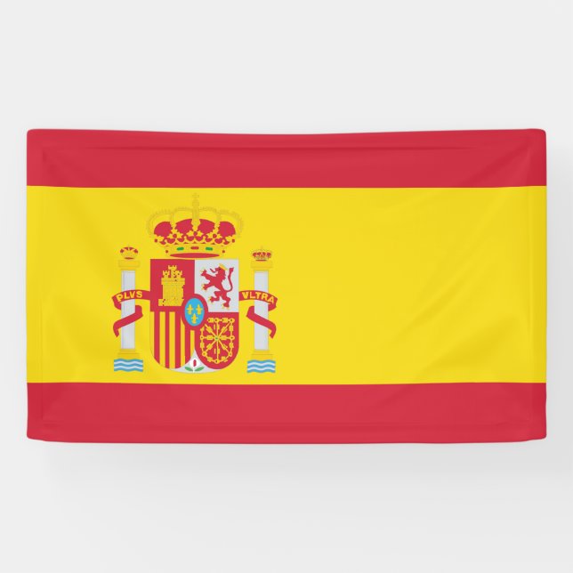 Banderoles Drapeau de l'Espagne (Horizontal)
