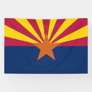 Banderoles Drapeau de l'État de l'Arizona