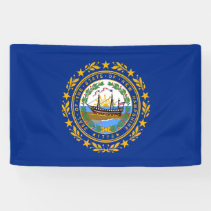Banderoles Drapeau de l'État du New Hampshire