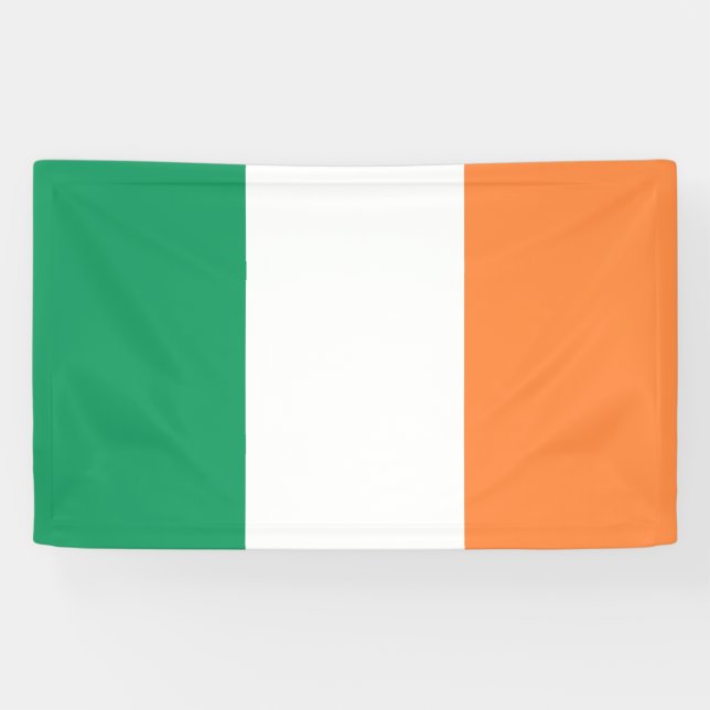 Banderoles Drapeau de l'Irlande (Horizontal)