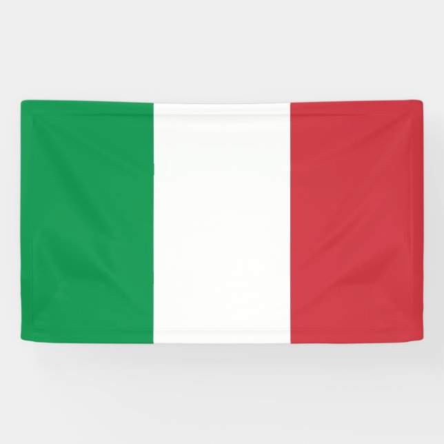 Banderoles Drapeau de l'Italie (Horizontal)
