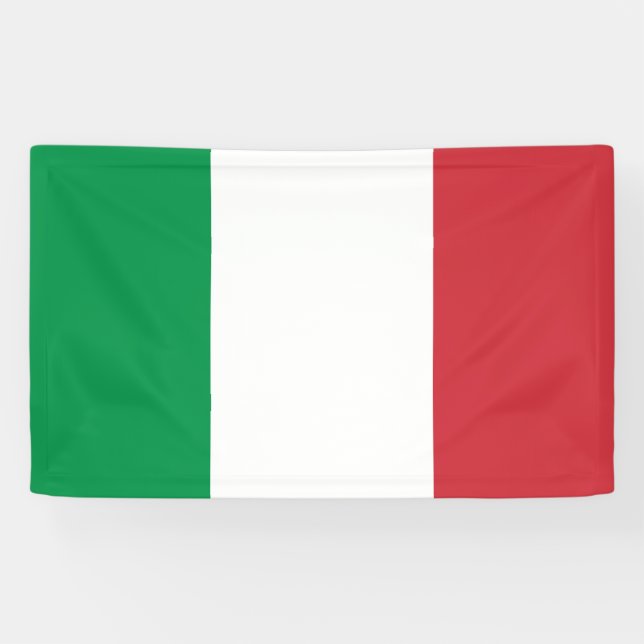 Banderoles Drapeau de l'Italie (Horizontal)