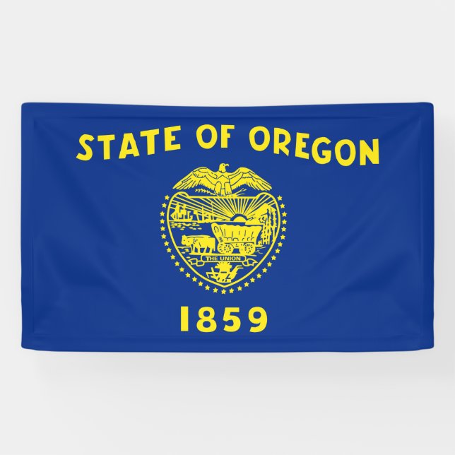 Banderoles Drapeau de l'Oregon (Horizontal)