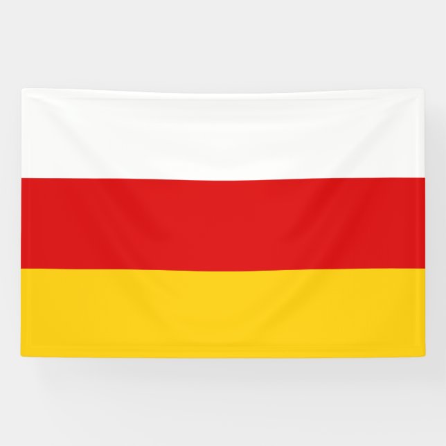 Banderoles Drapeau de l'Ossétie du Sud (Horizontal)