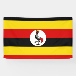 Banderoles Drapeau de l'Ouganda