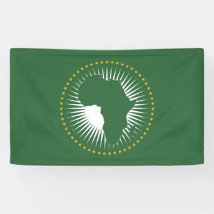 Banderoles Drapeau de l'Union africaine