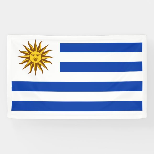 Banderoles Drapeau de l'Uruguay (Horizontal)