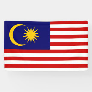 Banderoles Drapeau de Malaisie