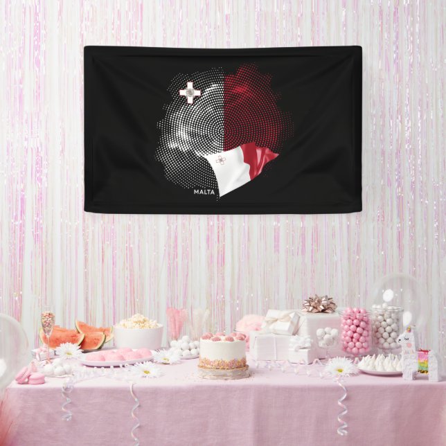 Banderoles Drapeau de Malte (Fête)