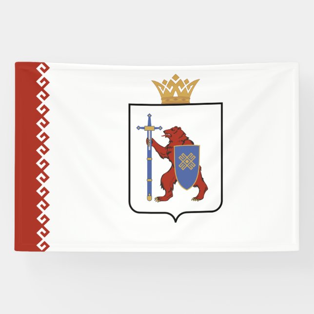 Banderoles Drapeau de Mari El (Horizontal)
