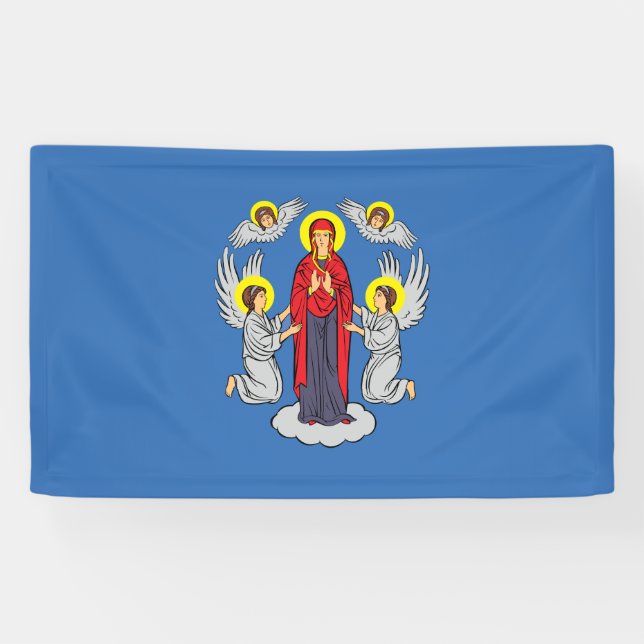 Banderoles Drapeau de Minsk (Bélarus) (Horizontal)