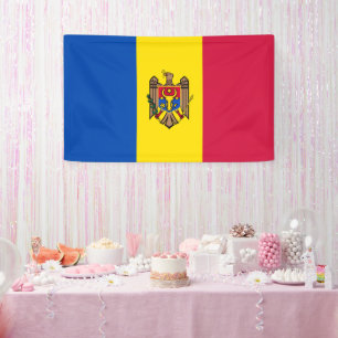 Banderoles Drapeau de Moldavie
