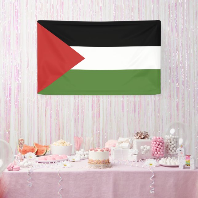 Banderoles Drapeau de Palestine (Fête)