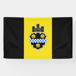 Banderoles Drapeau de Pittsburgh Pennsylvanie
