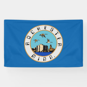 Banderoles Drapeau de Rochester (Minnesota)