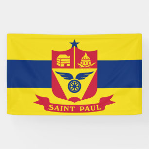 Banderoles Drapeau de Saint Paul (Minnesota)