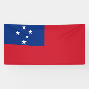 Banderoles Drapeau de Samoa