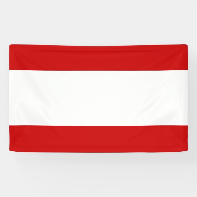Banderoles Drapeau de Tahiti (Horizontal)