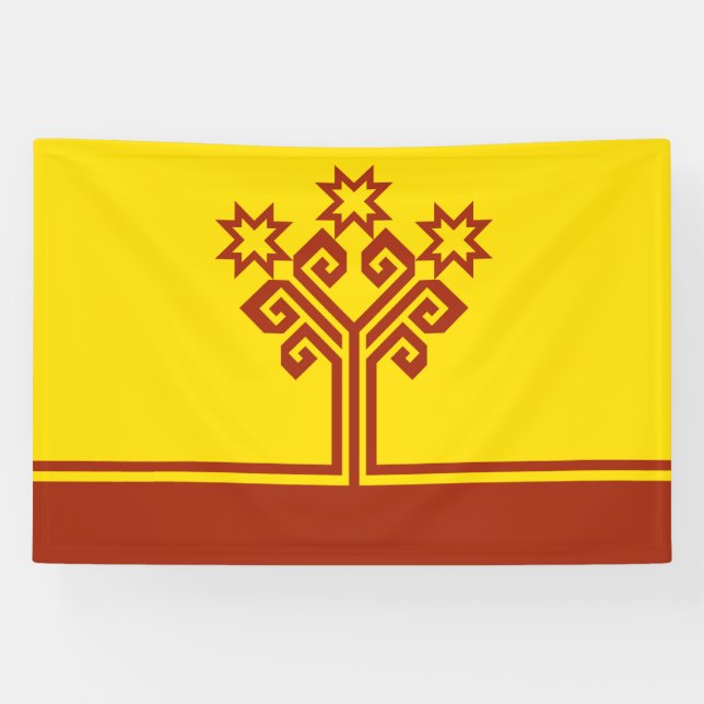 Banderoles Drapeau de Tchouvachie (Horizontal)