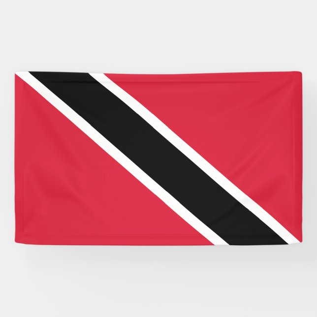 Banderoles Drapeau de Trinité-et-Tobago (Horizontal)