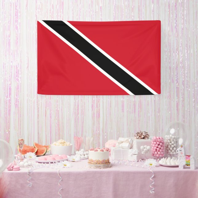 Banderoles Drapeau de Trinité-et-Tobago (Fête)