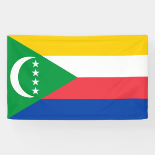 Banderoles Drapeau des Comores