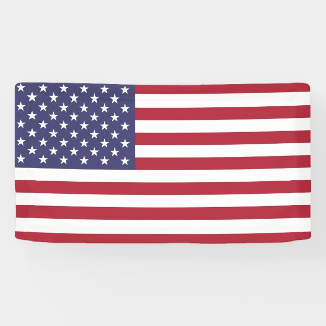 Banderoles Drapeau des États-Unis (Horizontal)