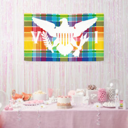 Banderoles Drapeau des îles Vierges américaines (blanc), Madr