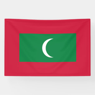 Banderoles Drapeau des Maldives