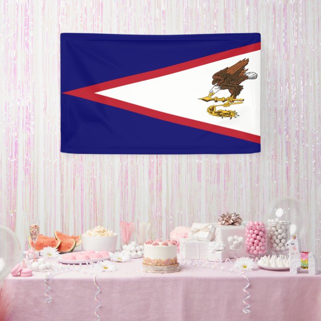 Banderoles Drapeau des Samoa américaines (Fête)