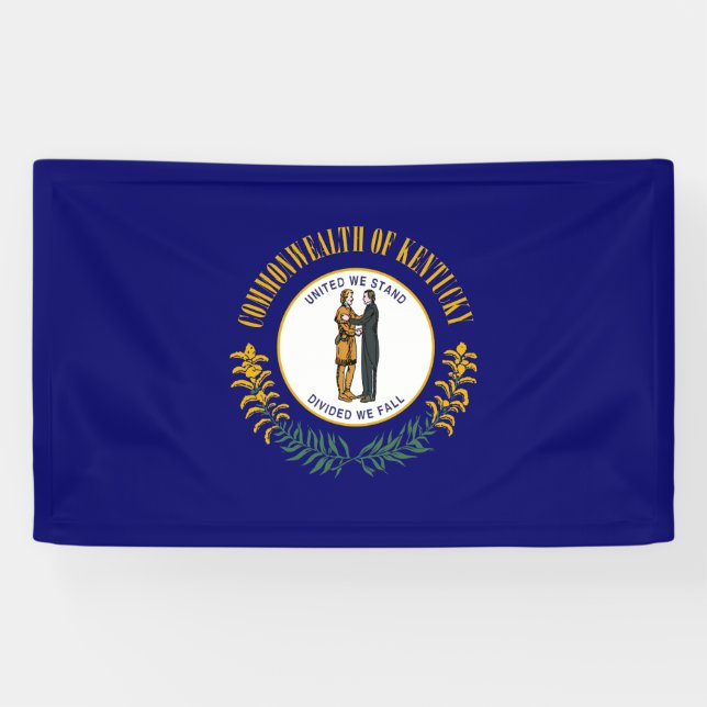 Banderoles Drapeau d'État du Kentucky (Horizontal)
