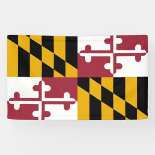 Banderoles Drapeau d'État du Maryland