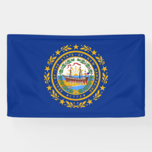 Banderoles Drapeau d'Etat du New Hampshire