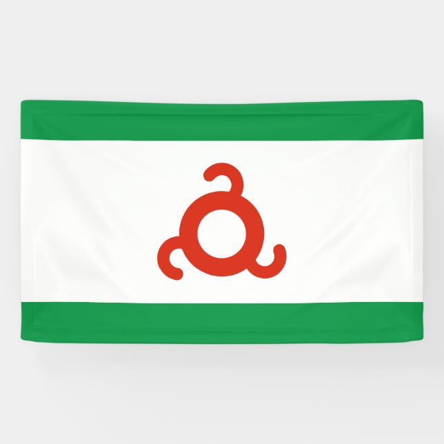 Banderoles Drapeau d'Ingushetia (Horizontal)